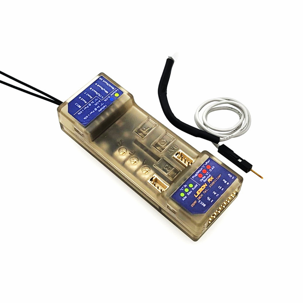 Buddy RC DSMP DSMX Compatible 10CH Telemetry Stabilizer Voltage Probe Receiver