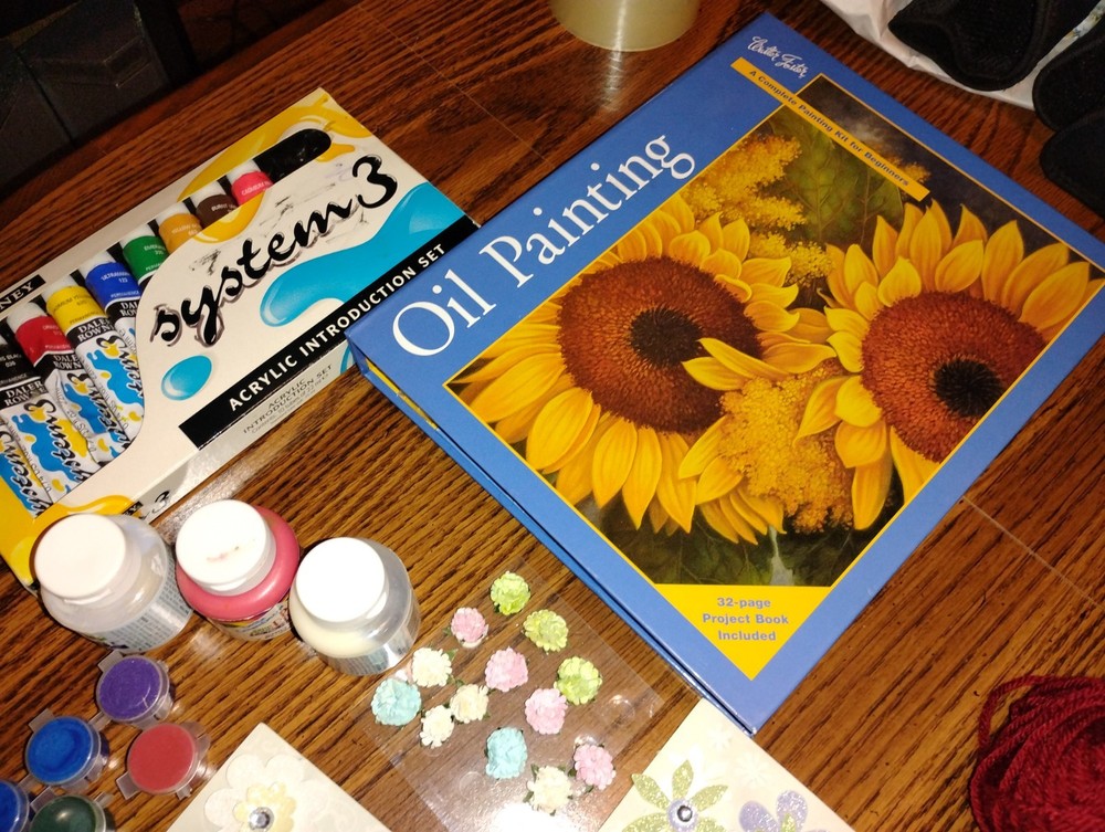 Oil Paint And Craftsman Items