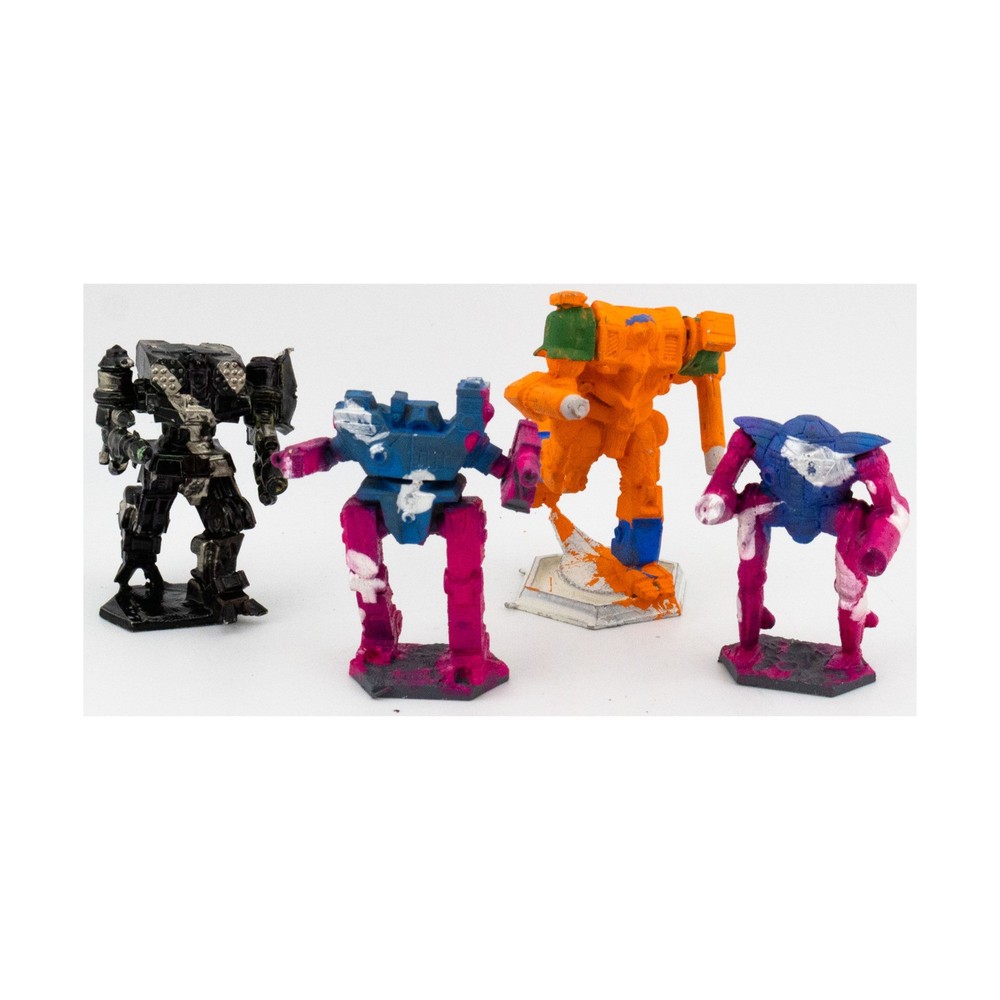 Ral Partha Battletech Mech Mini Mech Lance Collection #4 NM