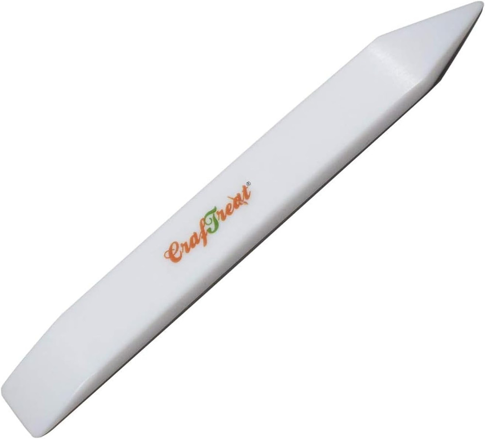 Teflon Bone Folder and Scoring Tool - Large Bone Folder - Paper Scorer for Paper
