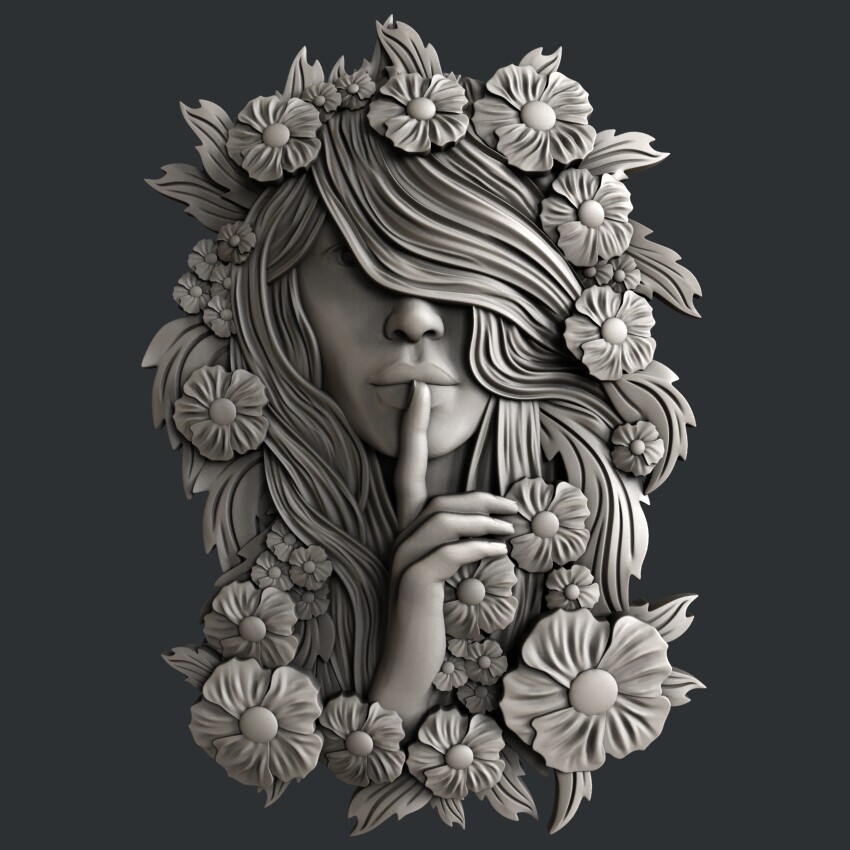 3d STL models for CNC, Artcam, Aspire, Face