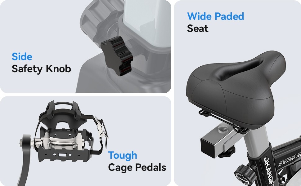 Indoor Pro Exercise Bike Stationary Bike Bicycle Cycling Home Cardio Gym Workout