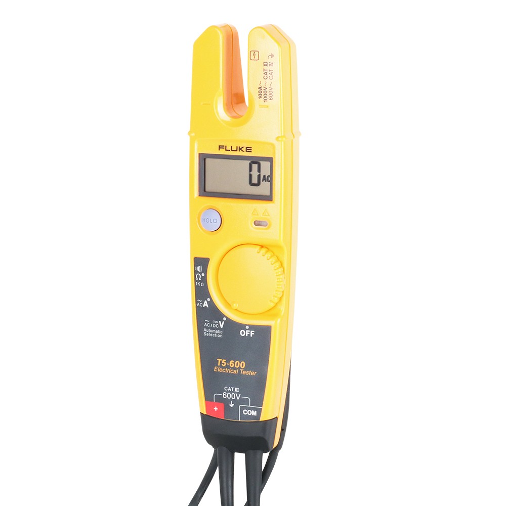 Fluke T5-600 Digital Multimeter Voltmeter Current Voltage Electrical Tester