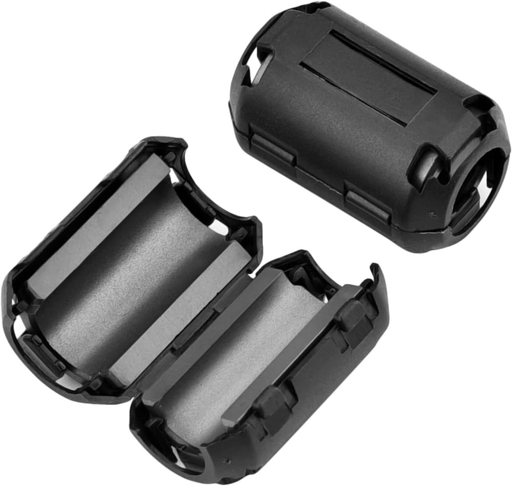 20 Pcs Ferrite Bead Clip Noise Suppressor 5 Sizes