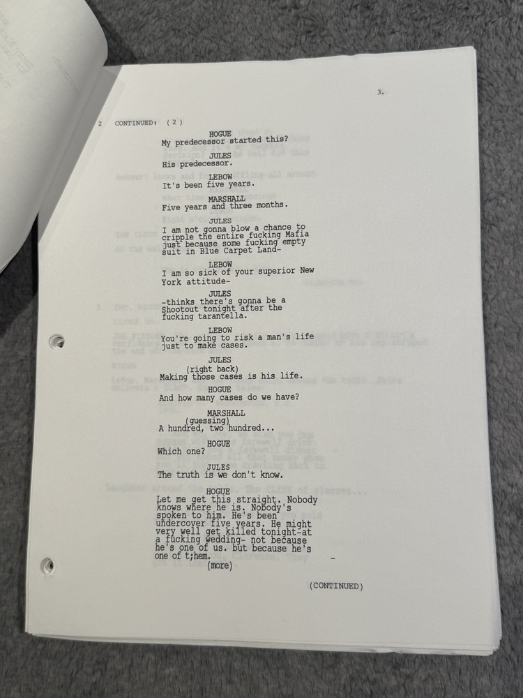 1992 Revised Draft DONNIE BRASCO by Paul Attanasio SCRIPT SCREENPLAY