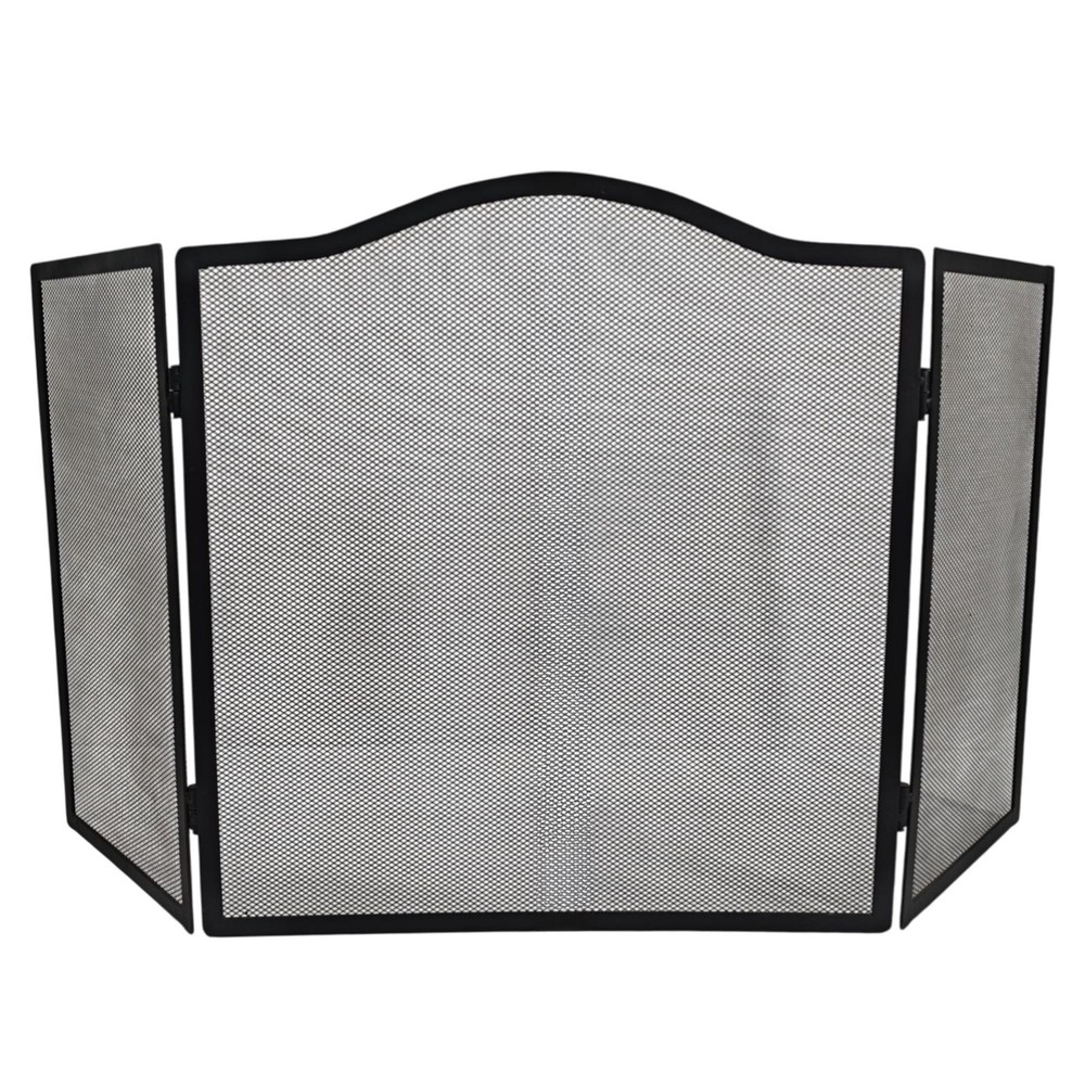 𝟯-𝗣𝗔𝗡𝗘𝗟 𝗙𝗢𝗟𝗗𝗜𝗡𝗚 𝗠𝗘𝗦𝗛 𝗙𝗜𝗥𝗘 𝗚𝗨𝗔𝗥𝗗 - 96x60.5cm