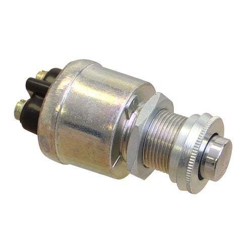 Push Button Switch - Metal Button fits John Deere 3020 4020 AR46184