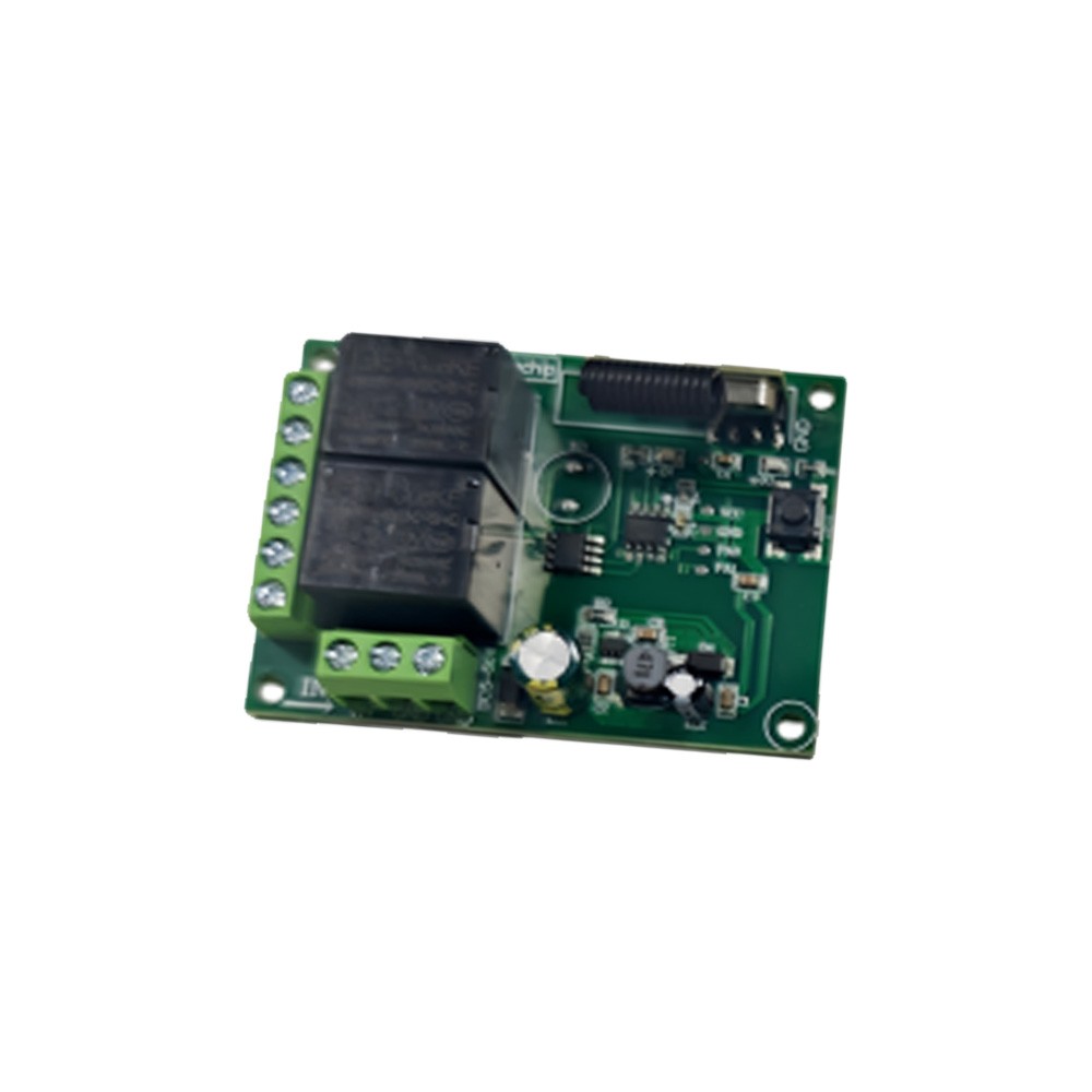12V 24V 2CH 433Mhz Wireless RF Relay Remote Control Switch Receiver Module USA