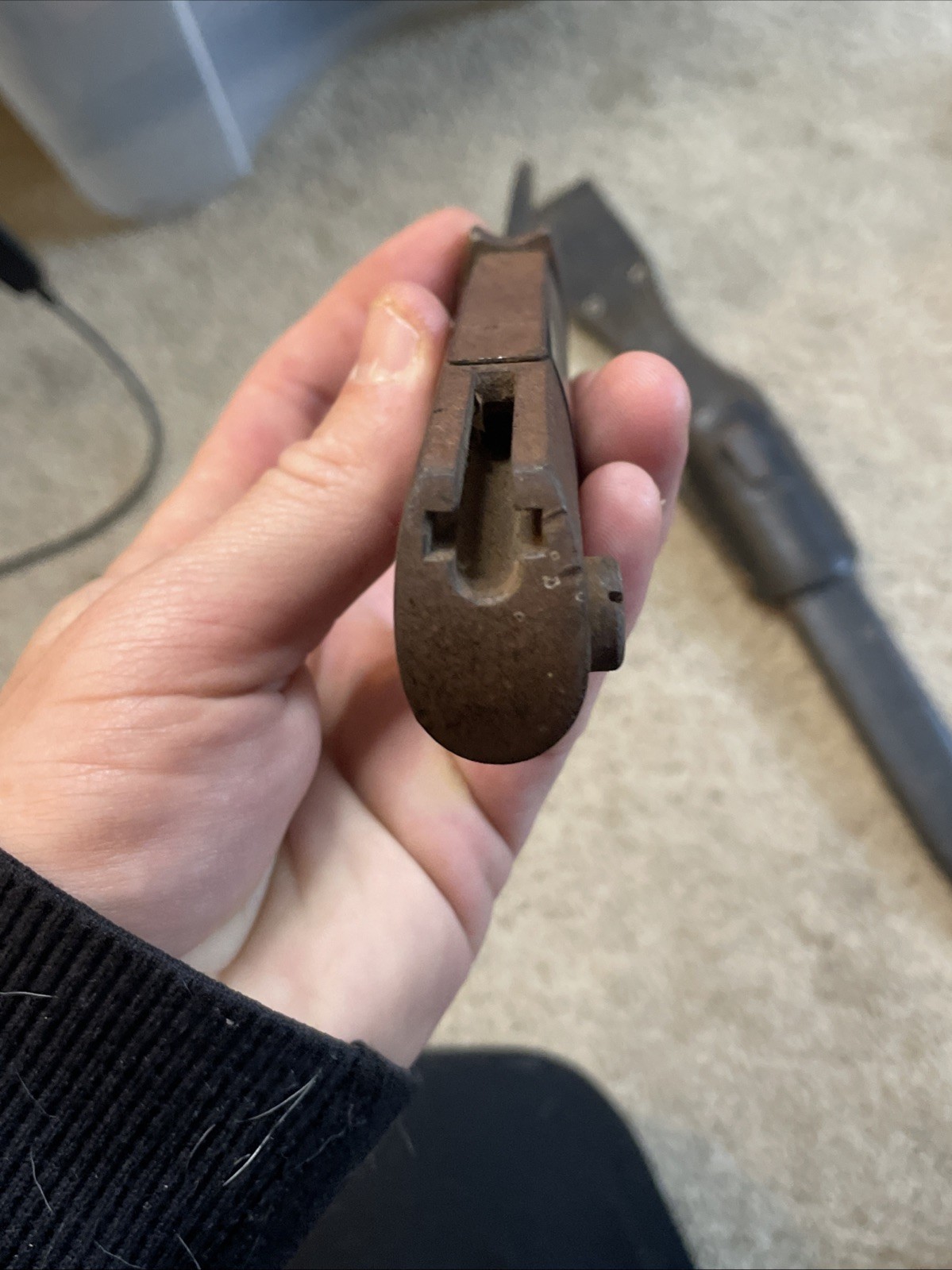 RARE Vintage World War 2 GERMAN K98 Matching Numbers Bayonet w/ Sheath & Frog