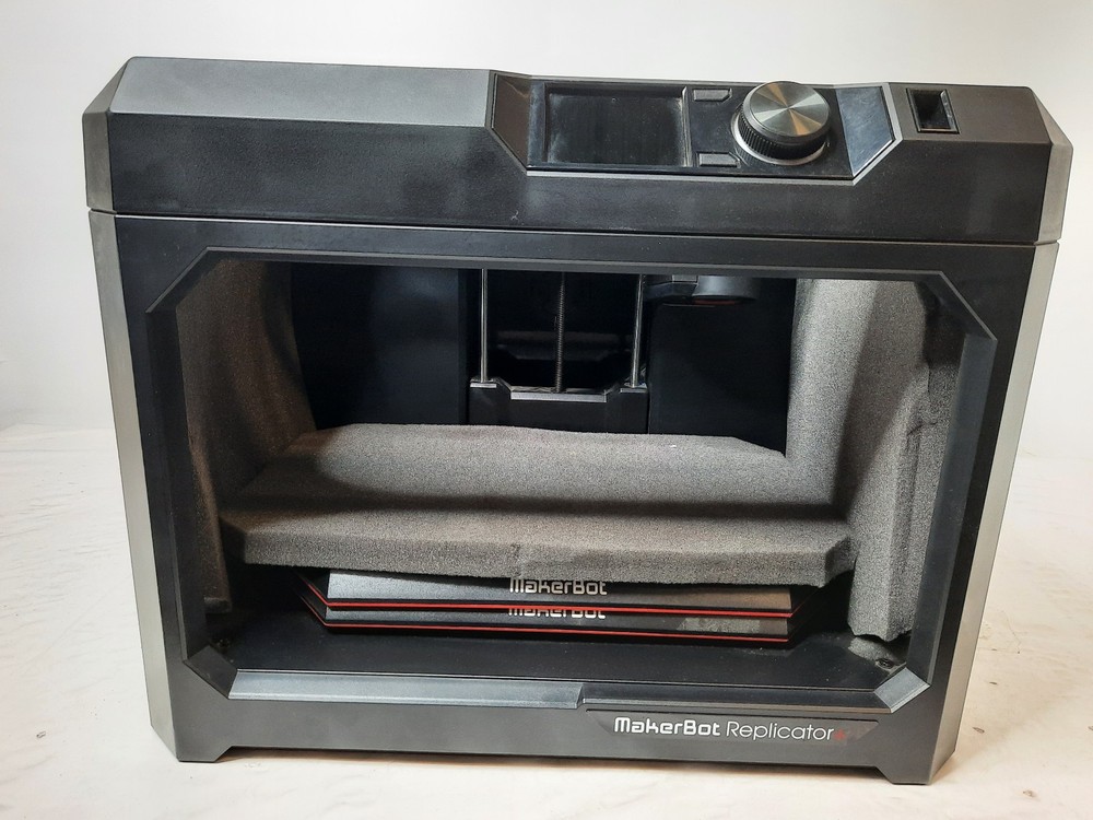MakerBot Replicator+ 3D Printer PABH65 w/ Extruder Preheat and Power Tested
