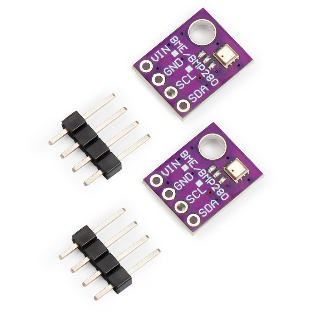 2PCS 5V Sensor Module Atmospheric Pressure Temperature Humidity Sensors I2C S...