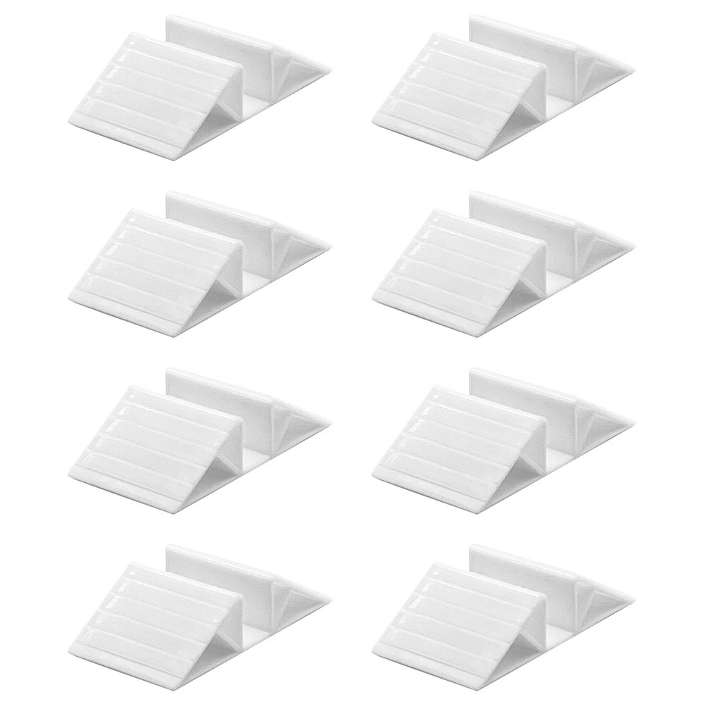 10 Pcs Support Feet for Pet Gate Plastic Triangular Isolation Fence Reinforce...