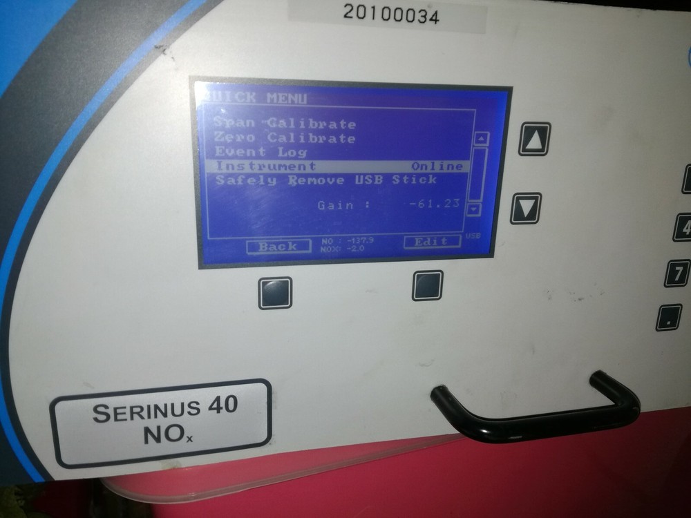 C010002 Back Panel PCB for Ecotech E020040 NOx Gas Analyser Serinus 40 NOx