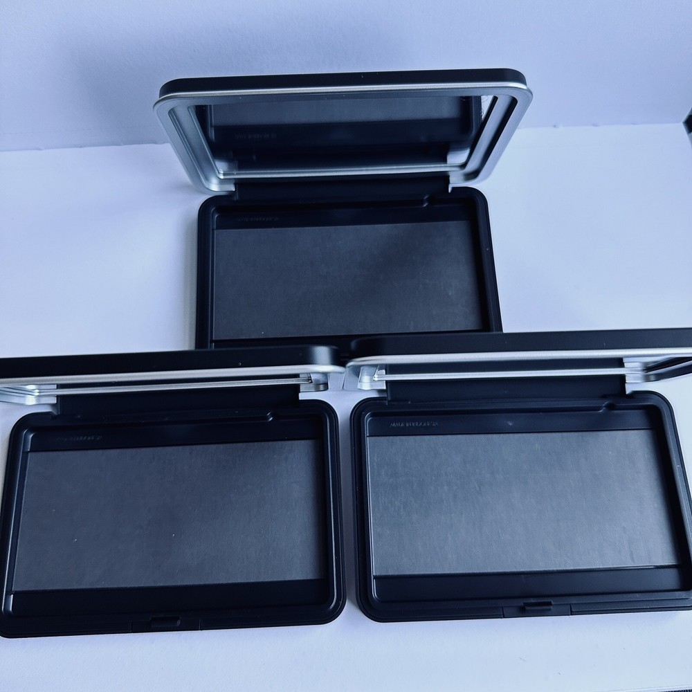 3 x MAKE UP FOR EVER Mirrored Refillable Empty Case Makeup Palette XL