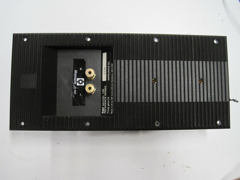 KEF MODEL 100  CENTER 2-WAY CROSSOVER/ INPUT PLATE "B"