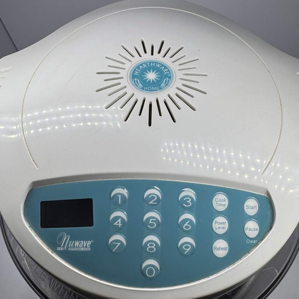 NuWave Infrared Countertop Oven Clear Dome Digital Control Tested Working