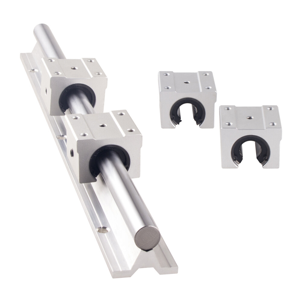 SBR10 SBR12 SBR16 SBR20 SBR25 Linear Rail Guide Shaft+SBR10/12/16/20/25UU Block