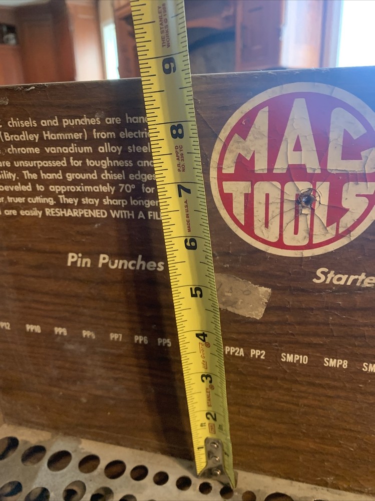 Vintage MAC TOOLS Punch Display Holder