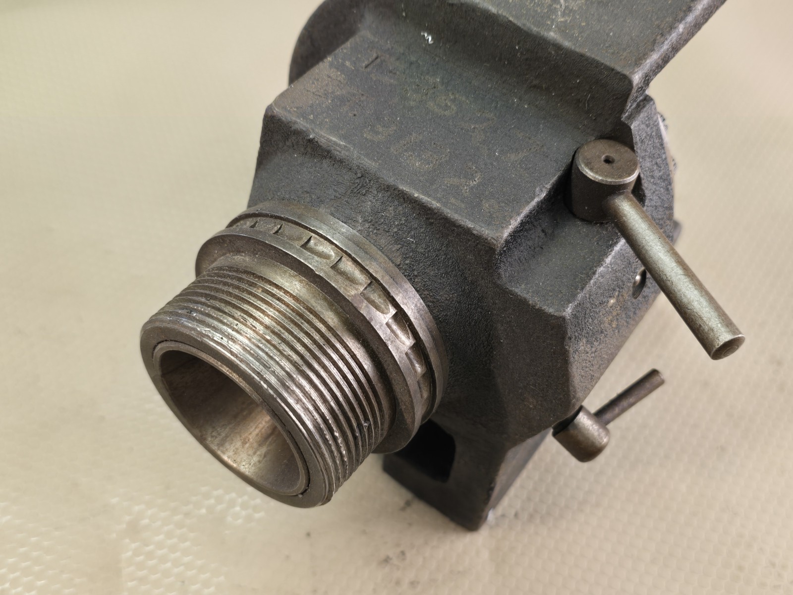 JACOBS #500 RUBBERFLEX HORIZONTAL VERTICAL INDEXING FIXTURE w/ COLLETS