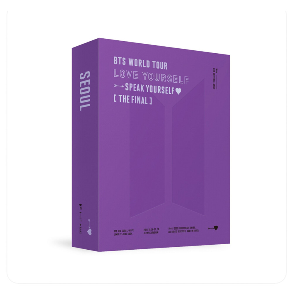 BTS WORLD TOUR LOVE YOURSELF : SPEAK YOURSELF THE FINAL DIGITAL CODE