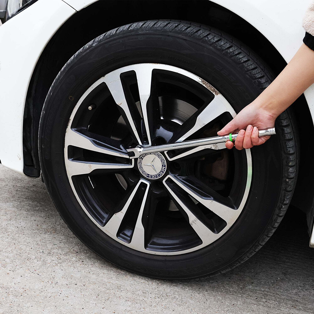 6-Piece Flex-Head Breaker Bar Set 1/2" 3/8" 1/4" Drive 15" 10" 6" 180 Rotatable