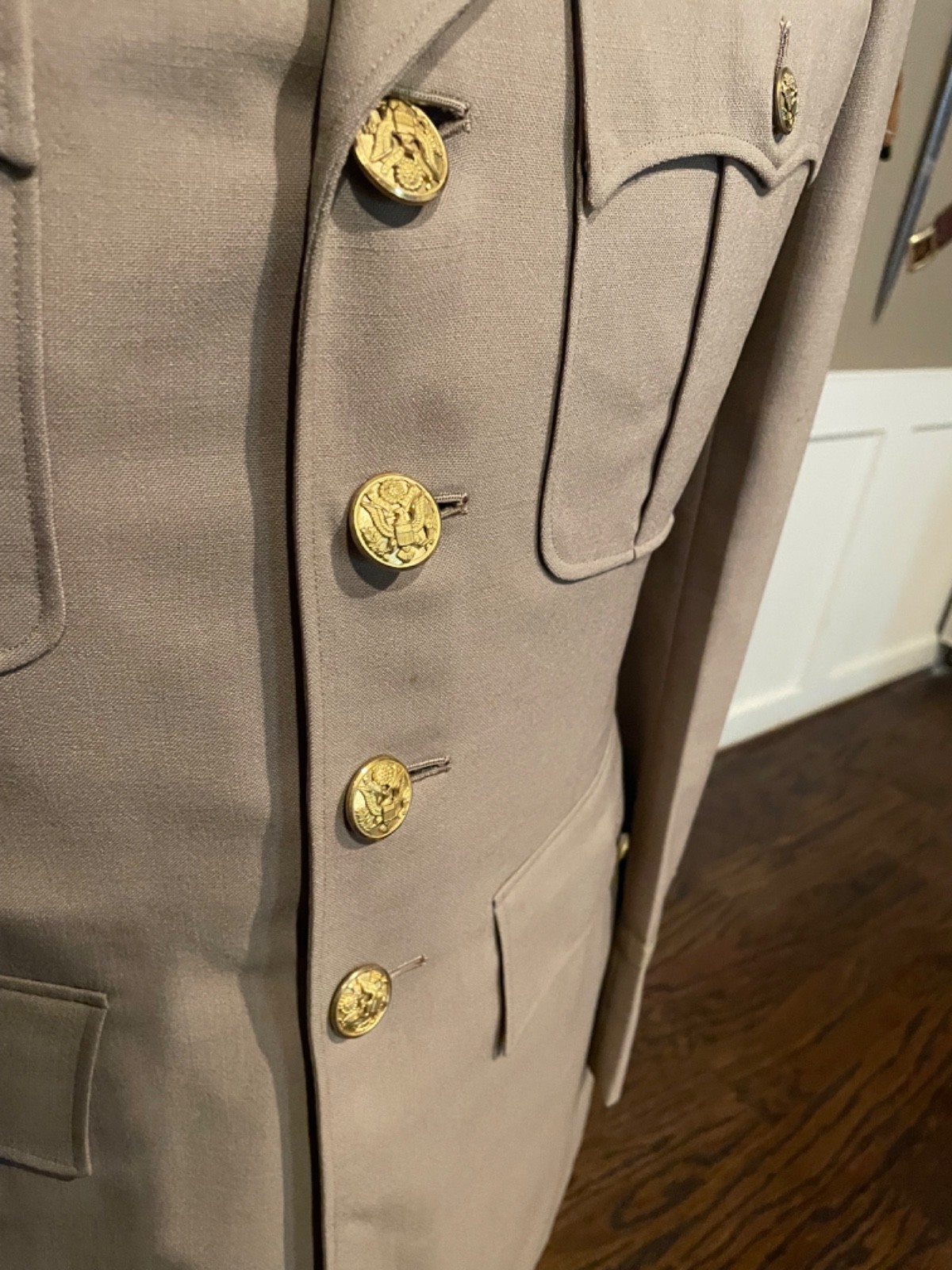 8th WW2 Captian's Pinks & Greens Air Corps Uniform