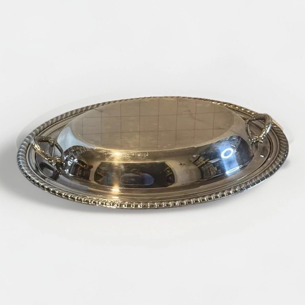 Antique Roger’s & Sons Silver Plated Dish With Lid