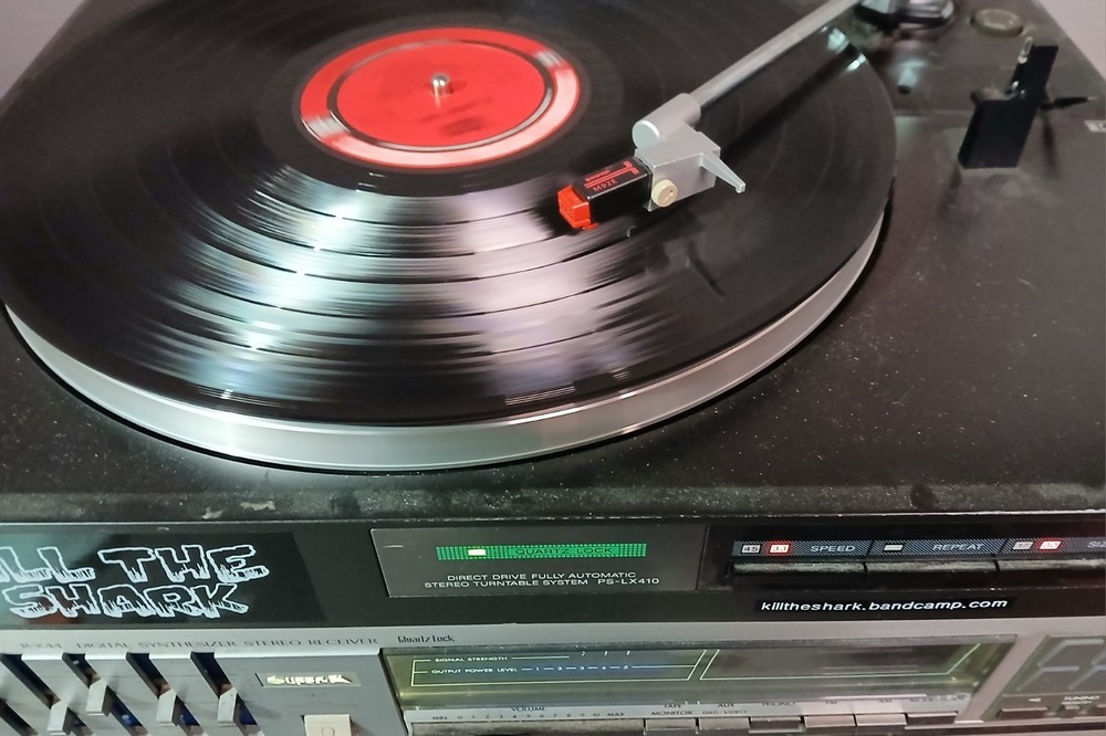 Sony PS LX410 Direct Drive Automatic Stereo Turntable Black Tested READ DESCRIPT