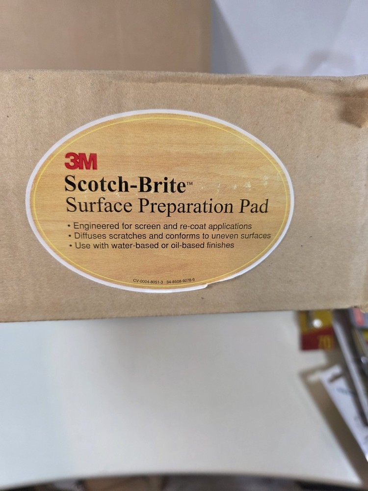 10 3M 23276 Scotch-Brite Surface Prep Pads 17"