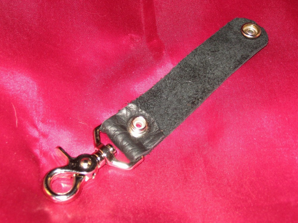Handcrafted Key Chain/Clip Fallen Biker
