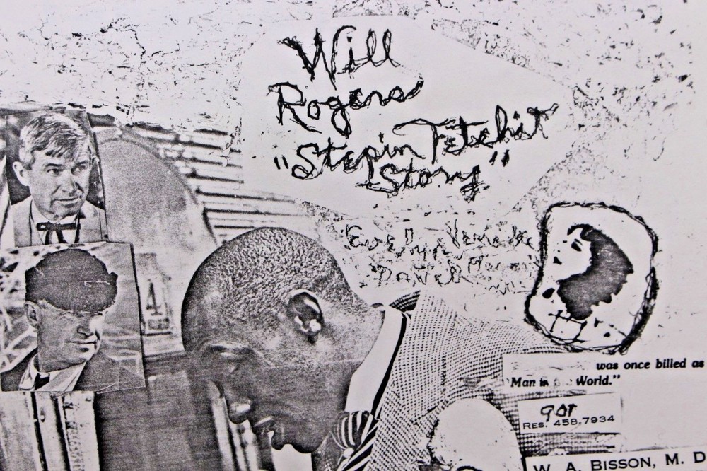 SIGNED STEPIN FETCHIT HEADSHOT DATED APRIL 3, 1983