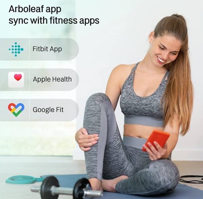 Smart Scale Arboleaf Bluetooth Body Fat BMI Digital Bathroom Scale