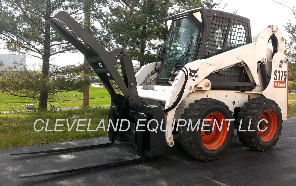 NEW ADJUSTABLE FORK GRAPPLE ATTACHMENT Skid Steer Loader Doosan Daewoo Bobcat nr