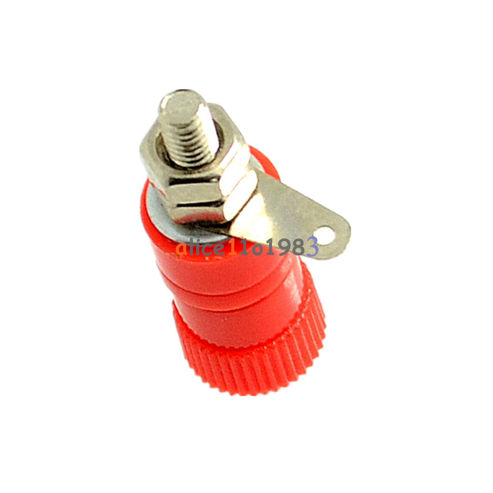 20PCS JS-910B 4mm Banana Plug Jack Socket Female Binding Post for Speaker Audio