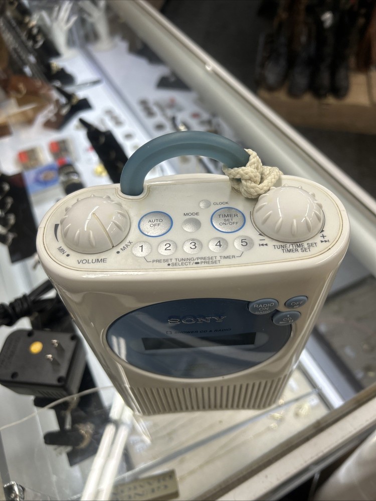 Sony Shower Radio CD Player ICF-CD73V
