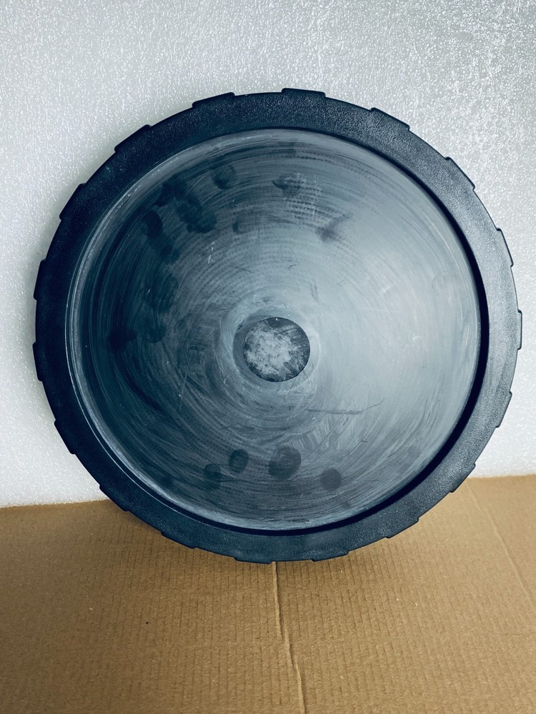 10" Membrane Air Diffuser With Self-Sinking Base For Pond/Lake Areation, Black