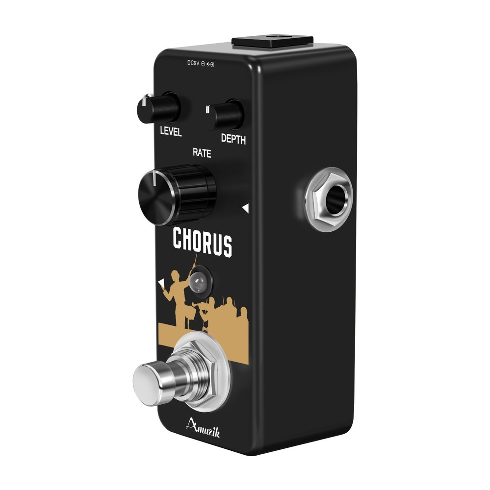 Amuzik Chorus Guitar Effect Pedal Analog Chorus BBD Circuit