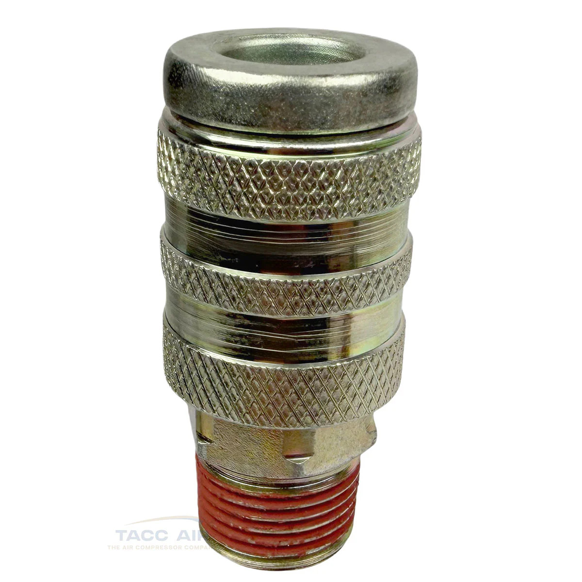 2 PC Industrial M style Air Compressor Quick Connect Coupler 3/8" NPT Male Steel