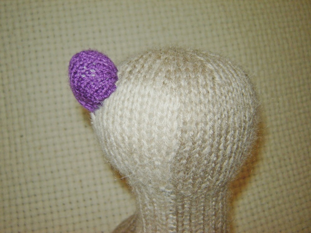 Toy Knitting patterns - set patterns of Sid, Scrat, Rudi based on Ice Age