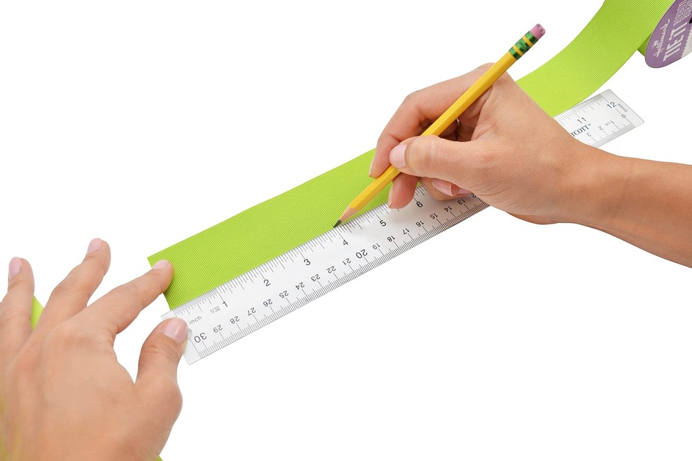10562 Acrylic Clear Ruler 12 In