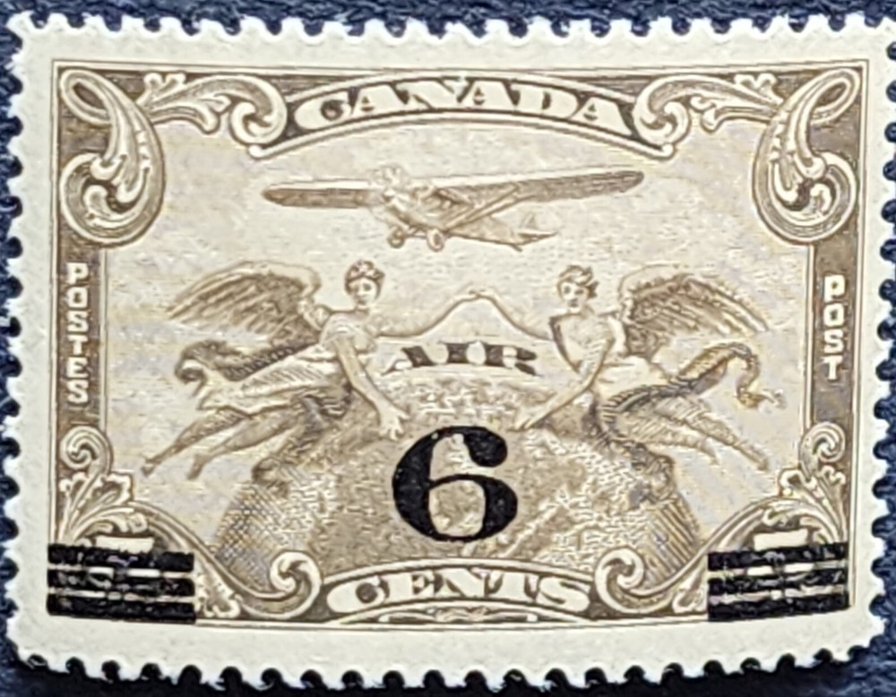 T1600 Canada. Sc#C3, MH CV $9.
