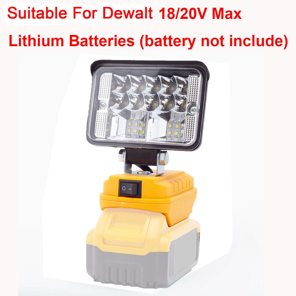 Dewalt 20V Max Portable Flood Light Flashlight Tool Only Outdoor LED Worklight