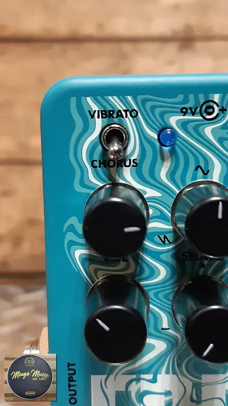 Electro-Harmonix Eddy Chorus and Vibrato guitar pedal