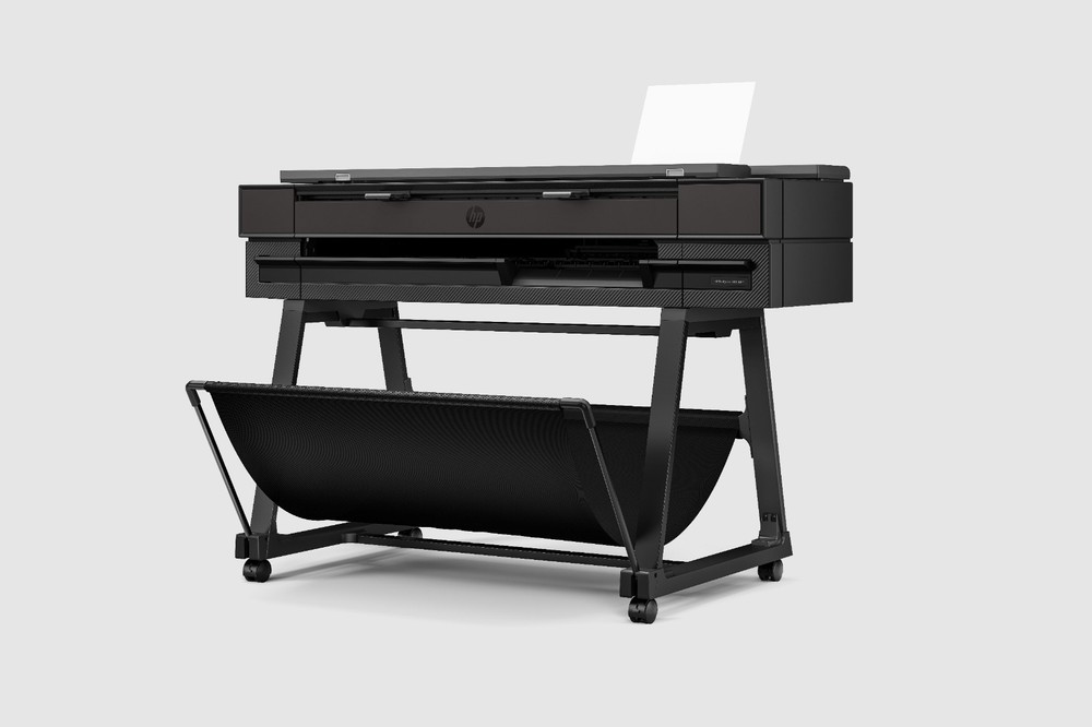 HP DesignJet 850 MFP Engineering Plotter 36" Scanner Copier Color CAD Wireless