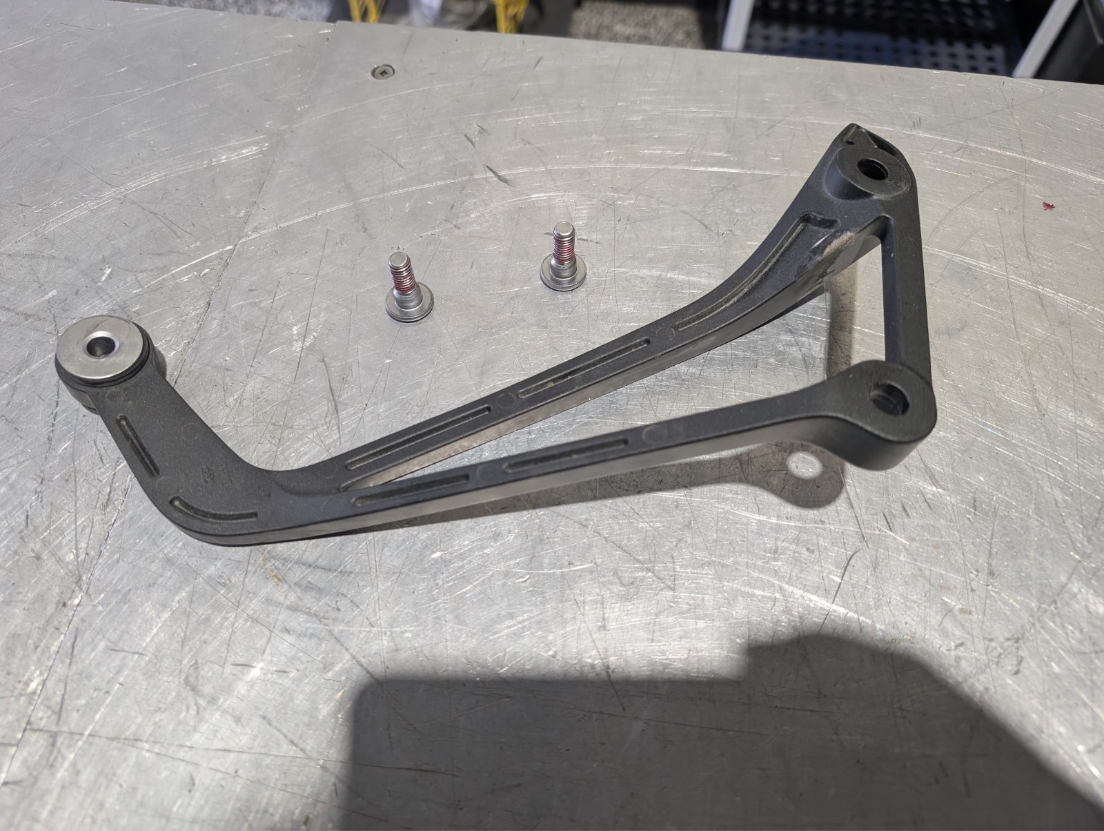 Kawasaki ZX10RR muffler stay 35063-1380