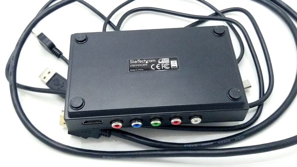 StarTech USB2HDCAPS HDMI or Component Standalone 1080p Capture Device