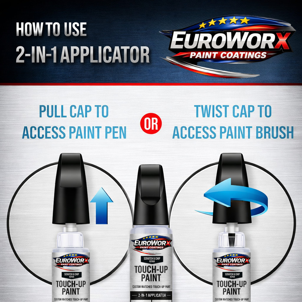 BMW Professional Touch Up Paint Pen + Brush – Choose Color