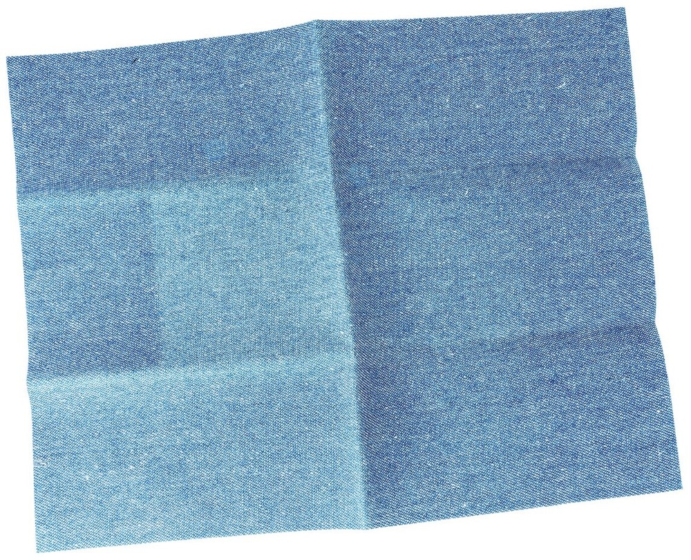 Iron-On Jumbo Patch 8"X10" 1/Pkg Denim
