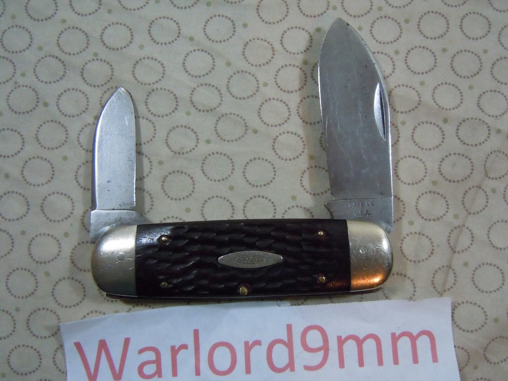 CASE XX U.S.A. MODEL 6250 -8 DOT- 2 BLADE FOLDING KNIFE.