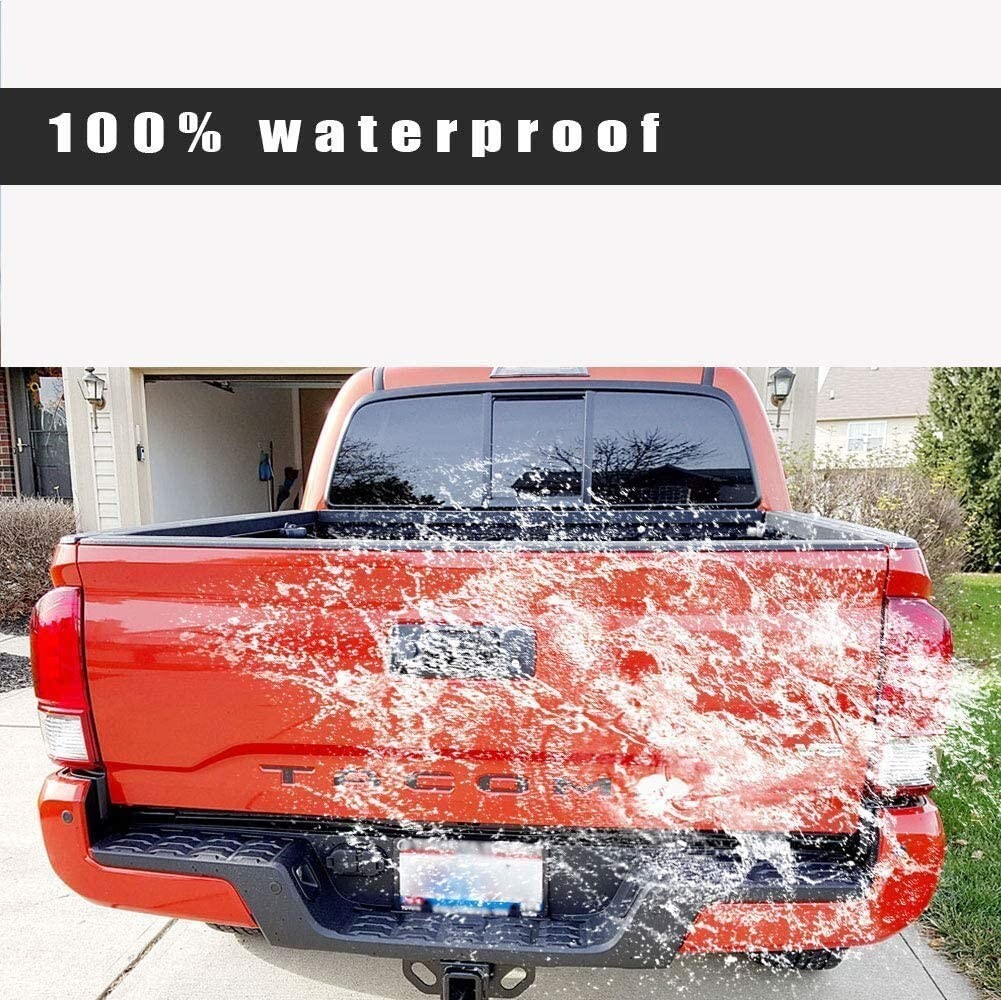 3D Tailgate Insert Letters Emblem For 2016-2023 Tacoma Rear Decals, Matte Black